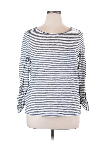 Ann Taylor LOFT 3/4 Sleeve T-Shirt (view 1)