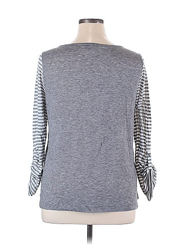Ann Taylor LOFT 3/4 Sleeve T-Shirt (view 2)