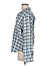 Frank & Eileen 100% Cotton Plaid Blue Long Sleeve Button-Down Shirt Size M - photo 5