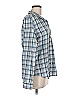 Frank & Eileen 100% Cotton Plaid Blue Long Sleeve Button-Down Shirt Size M - photo 4