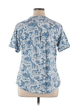 New Directions Short Sleeve Henley (view 2)