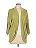 G by Giuliana Rancic Green Cardigan Size L - photo 1