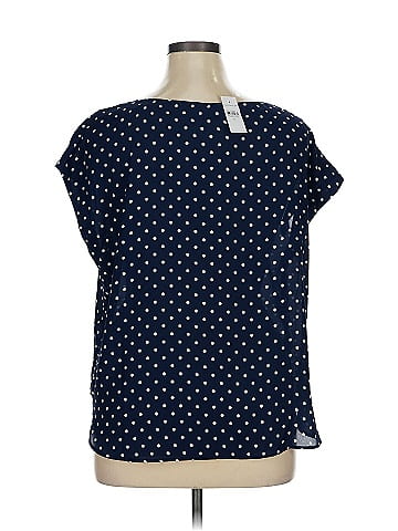 Ann Taylor Short Sleeve Blouse (view 2)