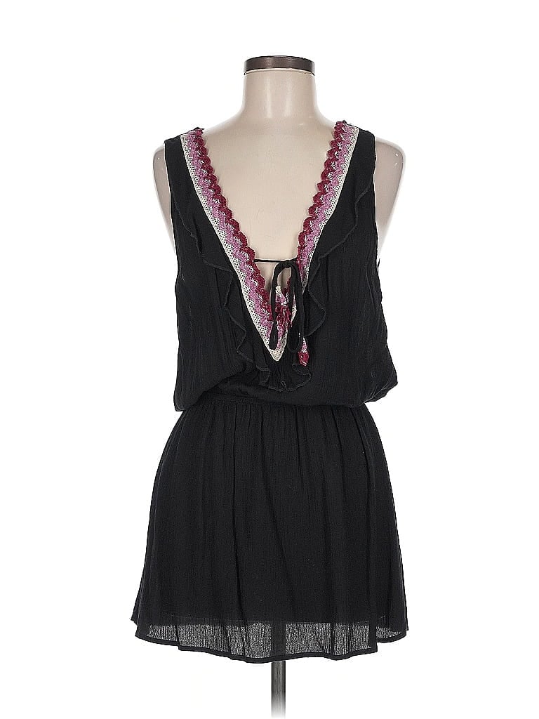 Becca 100% Rayon Black Casual Dress Size M - photo 1