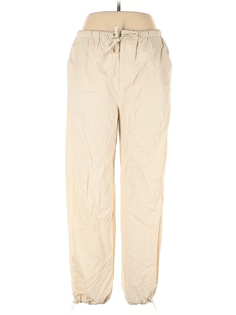 Pre-owned Mng Casual Pants In White
