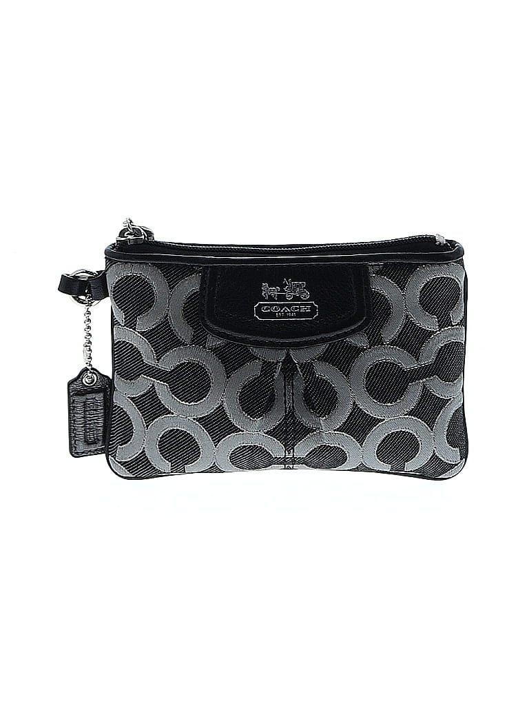 Coach Gray Wristlet One size - photo 1