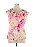 AK Anne Klein 100% Polyester Pink Sleeveless Blouse Size XL - photo 1