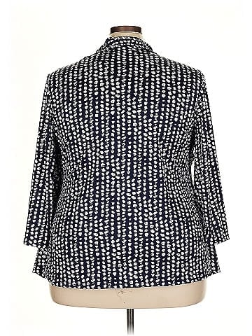 NY Collection 3/4 Sleeve Top (view 2)