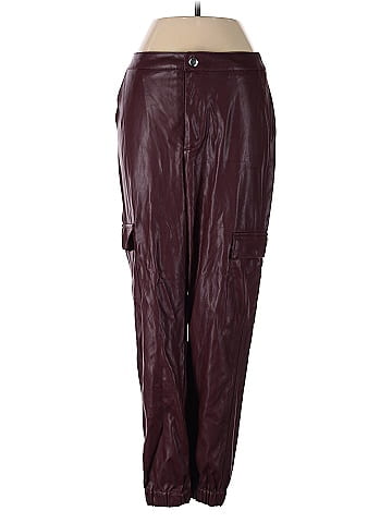 Love Tree Faux Leather Pants (view 1)