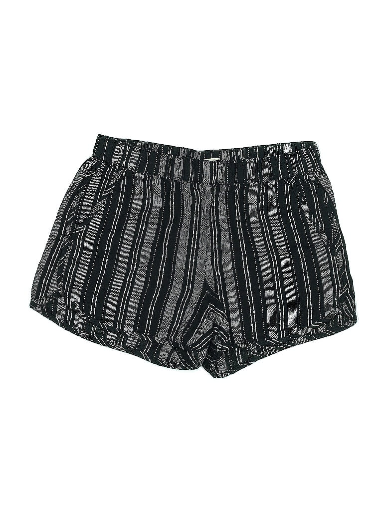 Madewell Stripes Black Shorts Size XS - photo 1