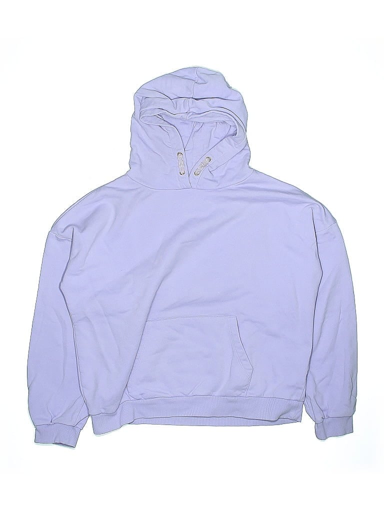 Pre-owned M&s Kids' Pullover Hoodie In Purple