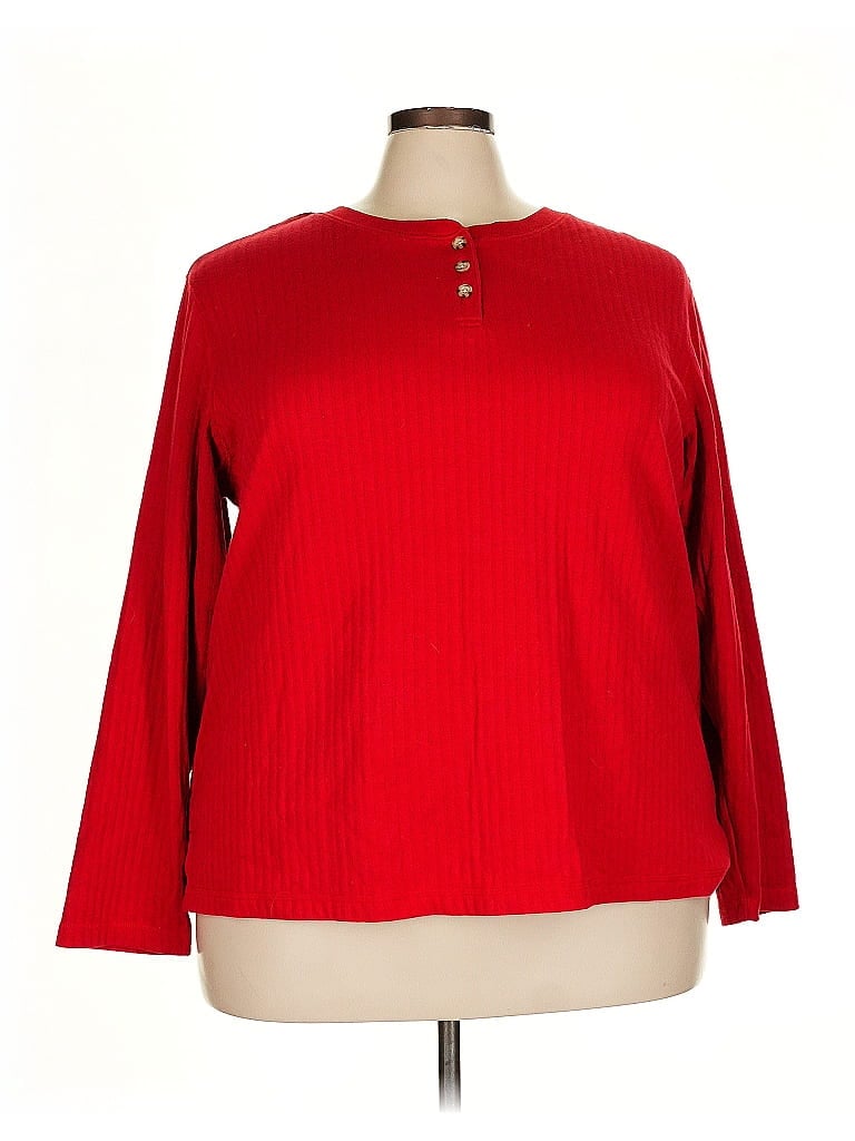 Pre-owned Fashion Bug Pullover Sweater In Red