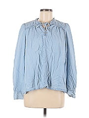 Dkny Jeans Long Sleeve Blouse