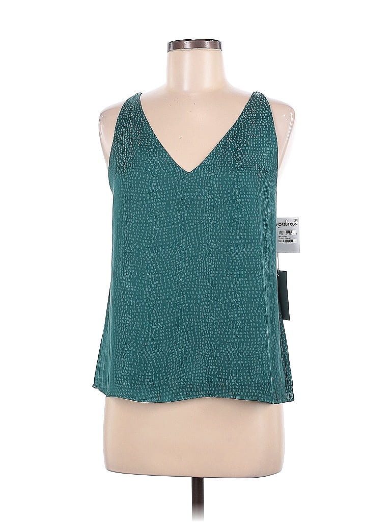 Chelsea28 Teal Sleeveless Top Size M - photo 1