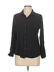 Cosmic Blue Love Long Sleeve Blouse