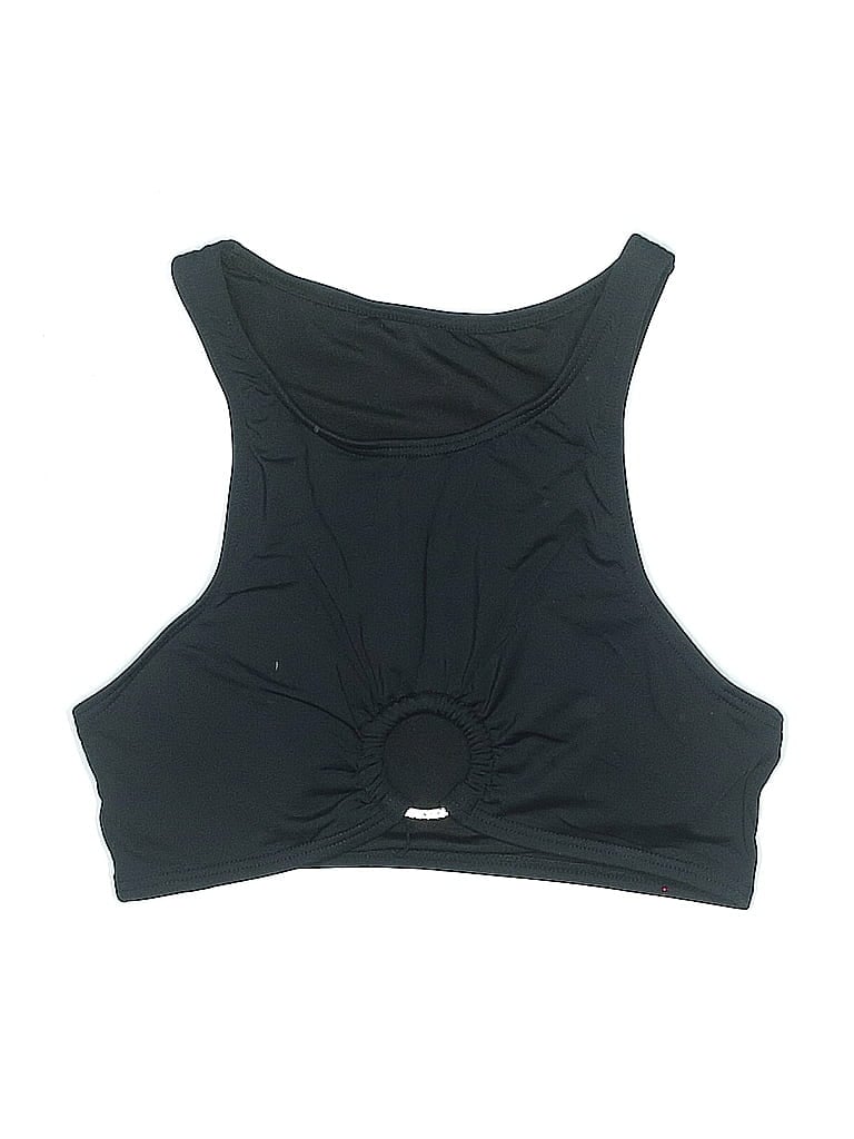 Click to view more detailed imagery on our partner's website Pre-owned Michael Michael Kors Swimsuit Top Black Swimwear