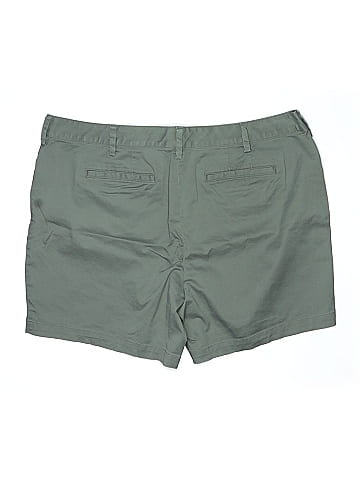 Lands' End Khaki Shorts (view 2)