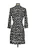 Veronica M. Print Black Casual Dress Size XS - photo 2