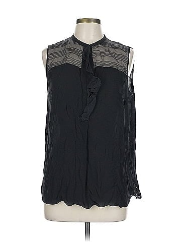 Elie Tahari Sleeveless Silk Top (view 1)