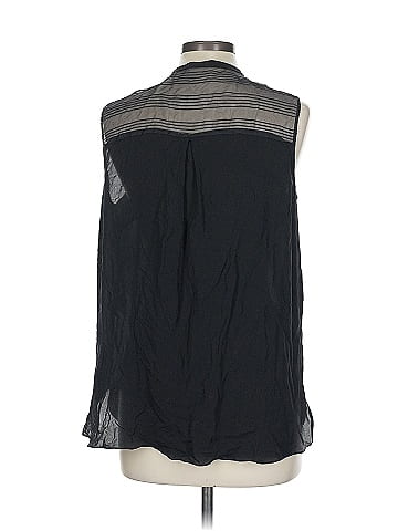 Elie Tahari Sleeveless Silk Top (view 2)