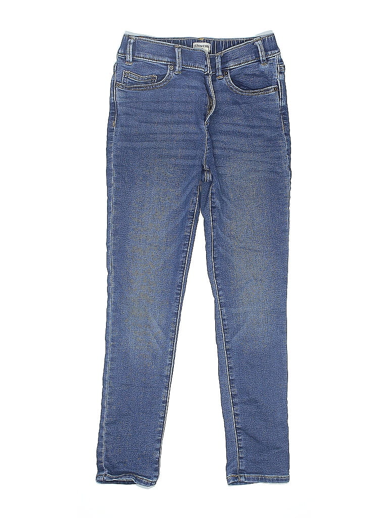 Crewcuts Outlet Solid Blue Jeans Size 10 - photo 1