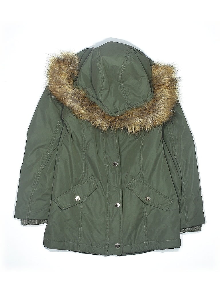 Justice 100% Polyester Green Coat Size 12 (big kids) - photo 1