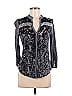 Tiny 100% Viscose Silver 3/4 Sleeve Blouse Size M - photo 1