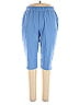 Woman Within Solid Blue Casual Pants Size 14 - photo 1