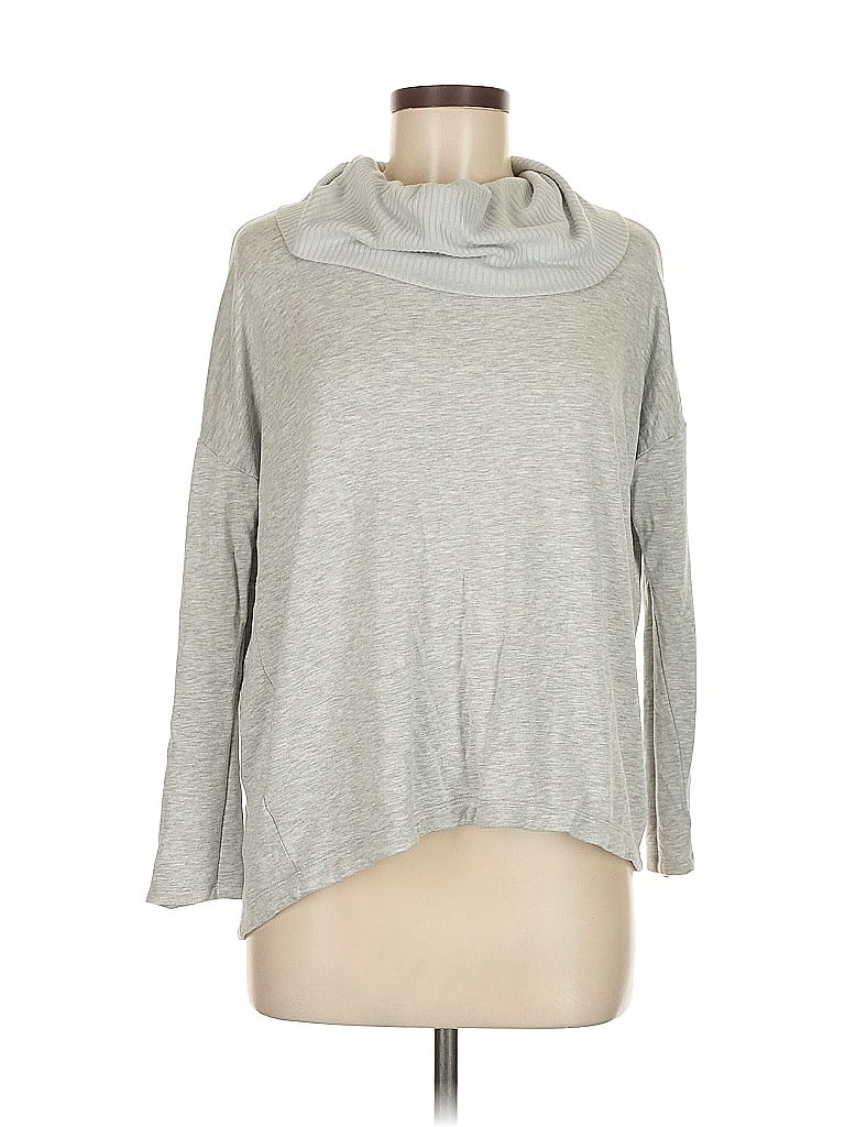 Lou & Grey for LOFT Gray Pullover Sweater Size M - photo 1