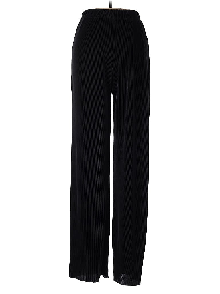 showpo 100% Polyester Black Casual Pants Size 4 - photo 1