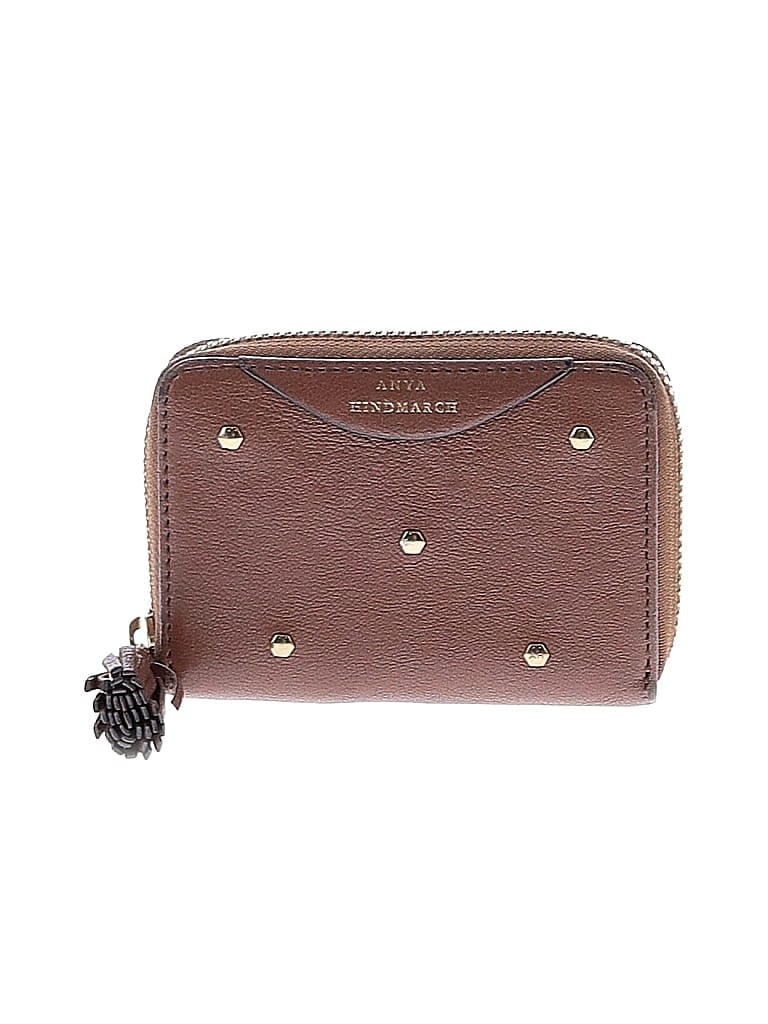 Anya Hindmarch 100% Leather Brown Leather Card Holder One size - photo 1