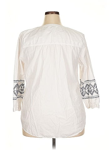 Nautica 3/4 Sleeve Blouse (view 2)