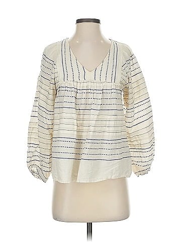 Velvet 3/4 Sleeve Blouse (view 1)