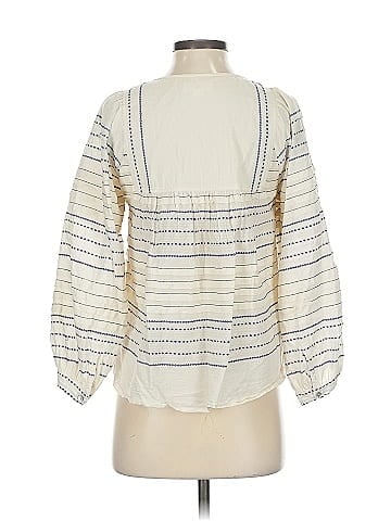 Velvet 3/4 Sleeve Blouse (view 2)
