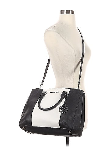 MICHAEL Michael Kors Leather Satchel (view 2)