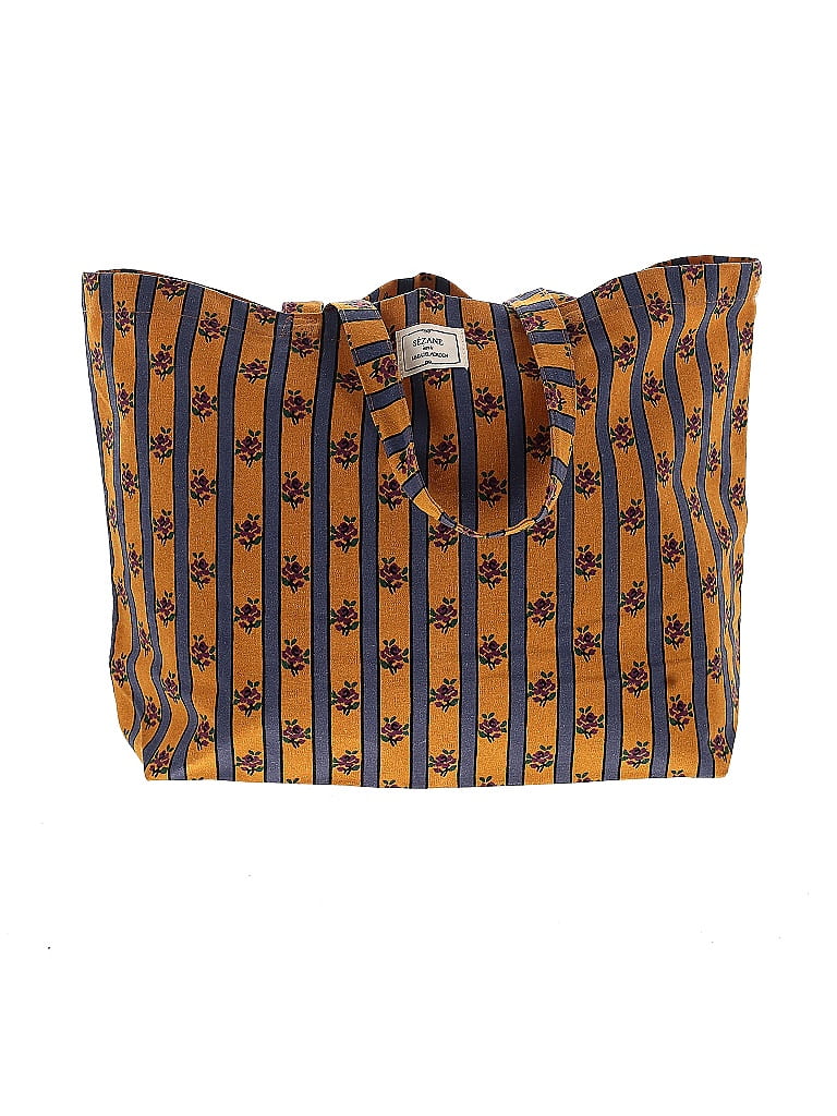Sézane Orange Yellow Tote One size - photo 1