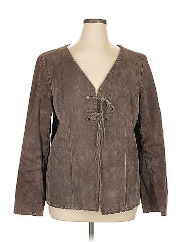 Faded Glory Leather Jacket (view 1)