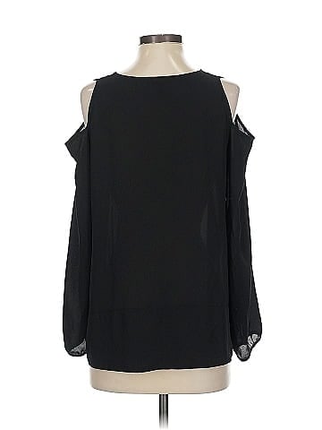 Aqua Long Sleeve Blouse (view 2)