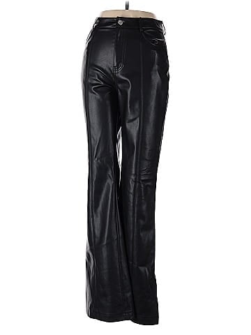 12th Tribe Faux Leather Pants (view 1)
