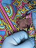 Hale Bob 100% Silk Paisley Blue Casual Dress Size M - photo 8