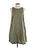Soho JEANS NEW YORK & COMPANY Solid Green Casual Dress Size S - photo 1