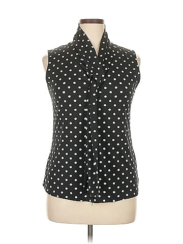 Tiffany & Grey Sleeveless Button-Down Shirt (view 1)