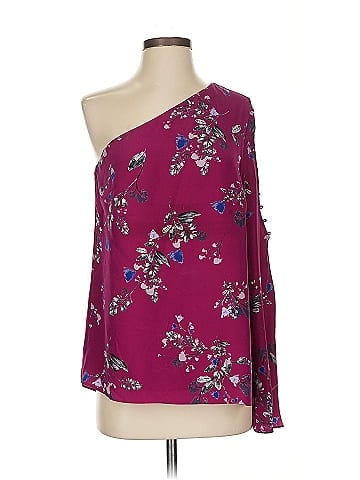 Parker 3/4 Sleeve Silk Top (view 1)