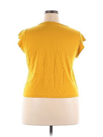Ann Taylor LOFT Short Sleeve Henley (view 2)