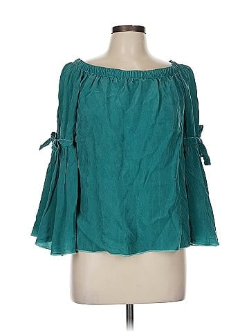 Hard Tail 3/4 Sleeve Blouse (view 1)