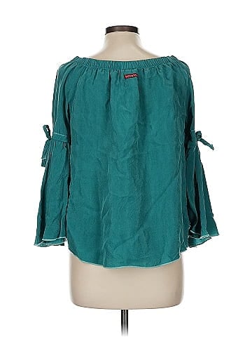 Hard Tail 3/4 Sleeve Blouse (view 2)