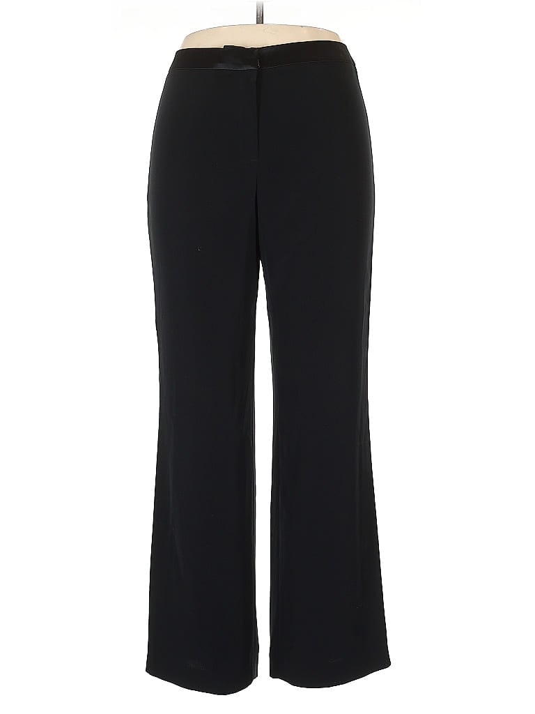 Carlisle 100% Triacetate Black Dress Pants Size 14 - photo 1