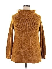 Pink Clover Turtleneck Sweater