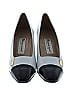 Etienne Aigner Color Block Gray White Heels Size 9 - photo 2