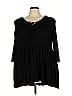 Terra & Sky Black Casual Dress Size 3X - photo 1